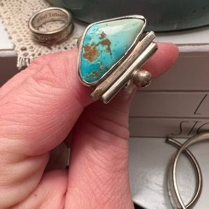Turquoise Abstract ring